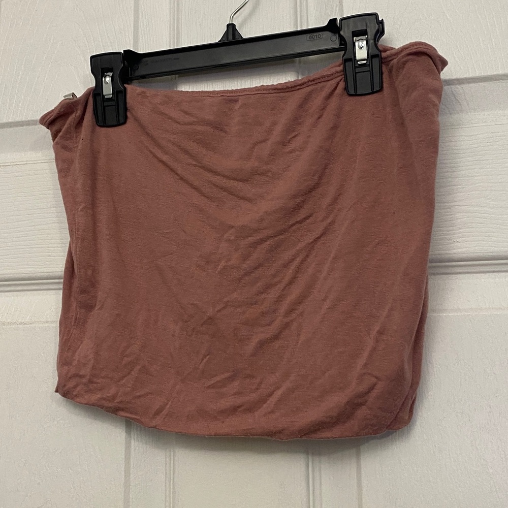 Dusty Pink Stretchy Tube Top